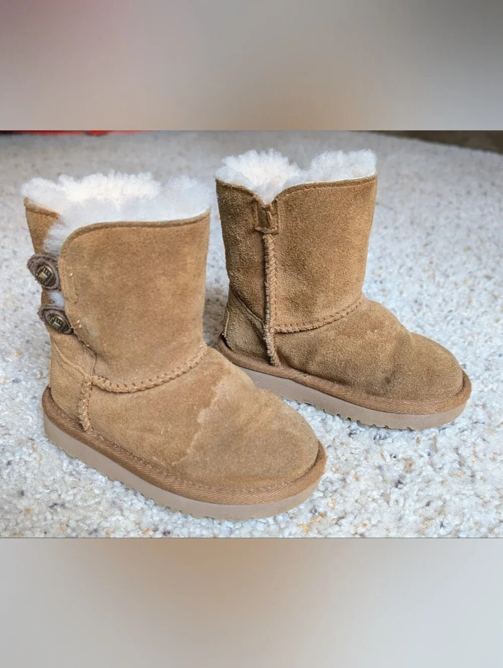 Toddler UGG Boots w/ Snaps